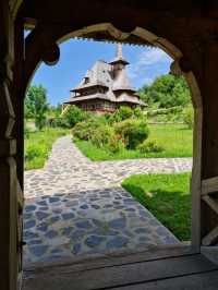 🕊️ Peace, Wood & Spirituality: Discover Bârsana Monastery in Maramureș