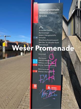 📍Weser Promenade