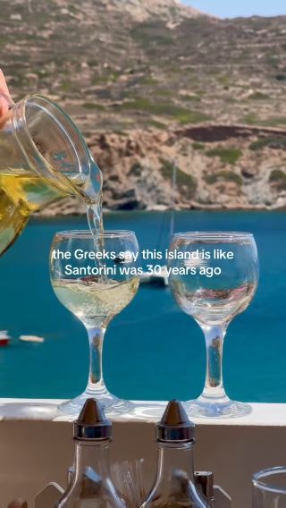 The Greeks say this island is like Santorini was 30 years ago