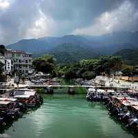 Amazing cliff in Dapeng, Shenzhen 