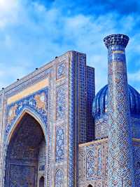 Samarkand, a world cultural heritage treasure in Uzbekistan.