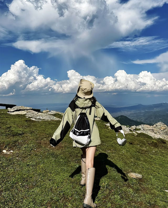 沒錯！在太原！！雲頂山美暈了！！！