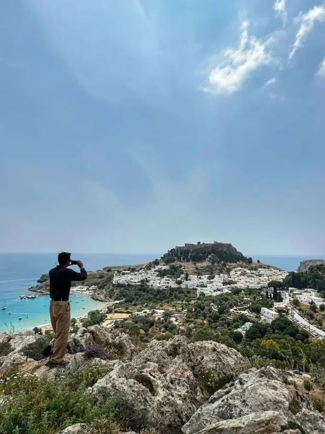 The Acropolis of Lindos|Once the religious center of Greece