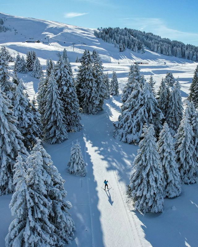 陽光在頂峰等你：一場與Semnoz山的浪漫滑雪約會