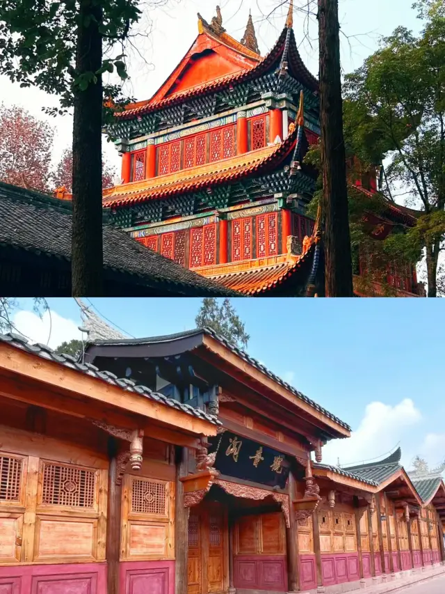 成都のこの寺院は写真を撮って開けて、お金を呼び込むことを主力にしています