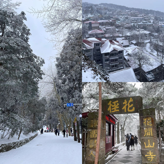 廬山雪景美炸天攻略(看雪版)