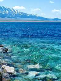 哇塞！賽里木湖的藍簡直美到不真實