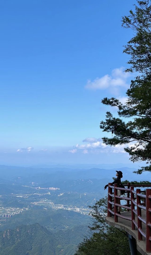 遠赴人間驚鴻宴，登高眺群峰，見自己