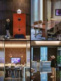 Falling in love with Xi'an, this 🏨 refreshing Chinese-style business travel space hotel.