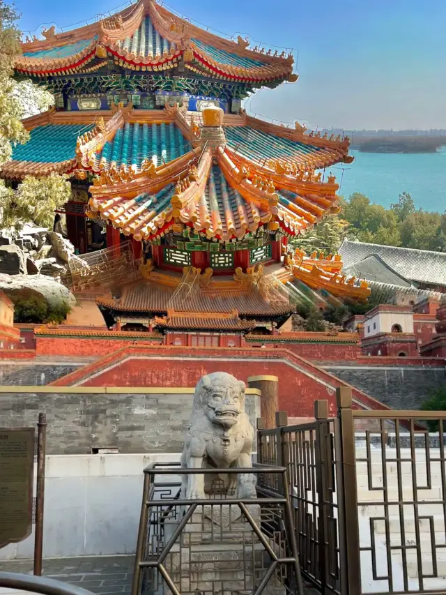 The Summer Palace is truly worth a visit! The experience of 'strolling through a painting' is stunning and photogenic!!