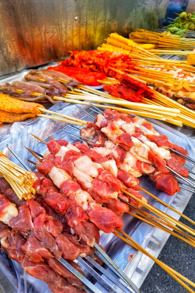 旅行 || 太原龍瑞小區門口的路邊“移動小吃街”美食推薦