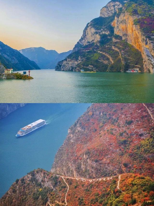 長江三峡的秋景,真的被嚴重低估了。