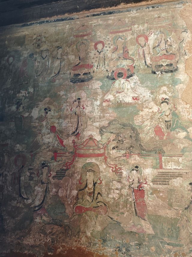 參觀毗盧寺趕上了專家講解。