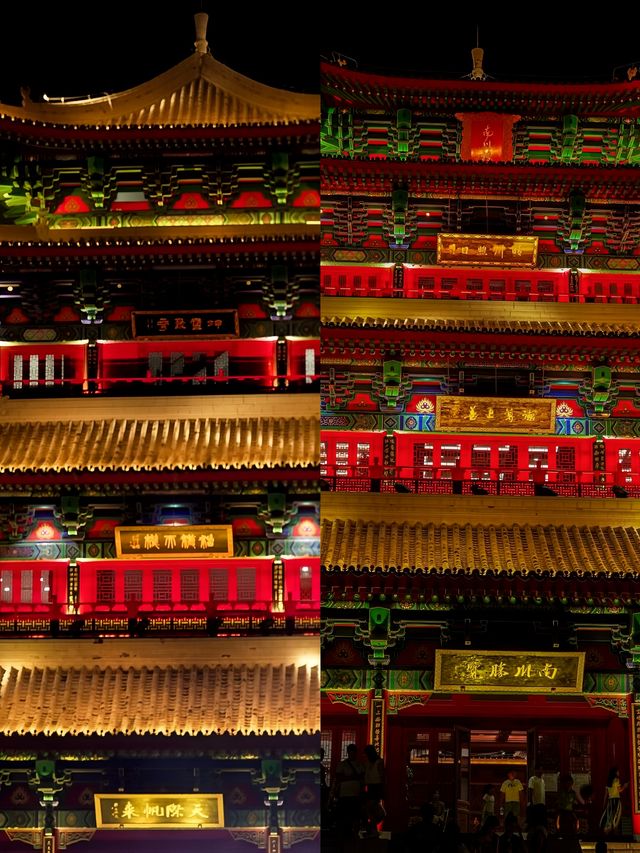 南川老街如此漂亮的夜景竟然是在滄州。