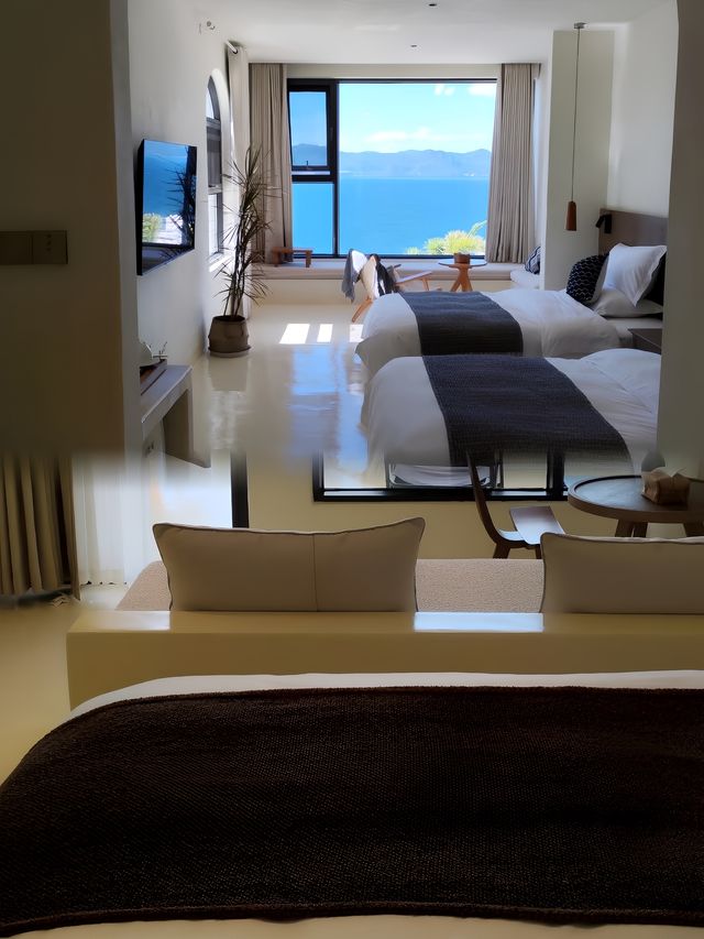 撫仙湖住這裡怎麼這麼巴厘島氣。