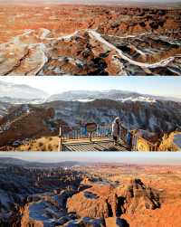 淡季反向遊｜冬季遊張掖平山湖大峽谷