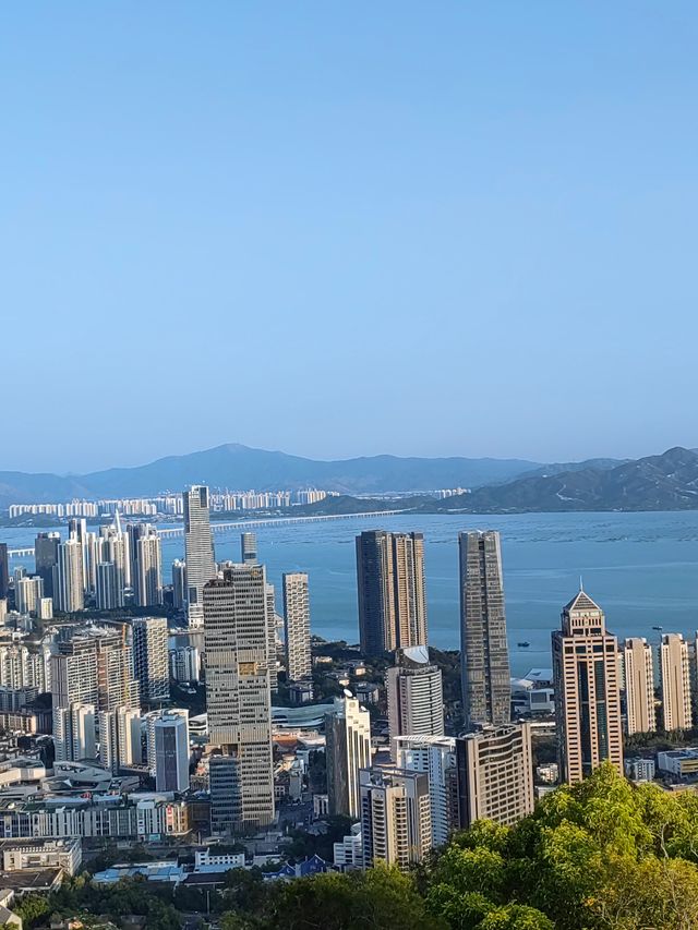 深圳南山公園看日落 心得體會