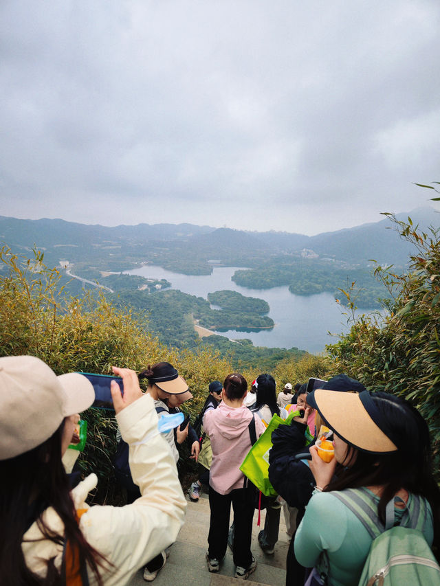 打鼓嶂-鵝公髻-園山風景區穿越徒步記錄