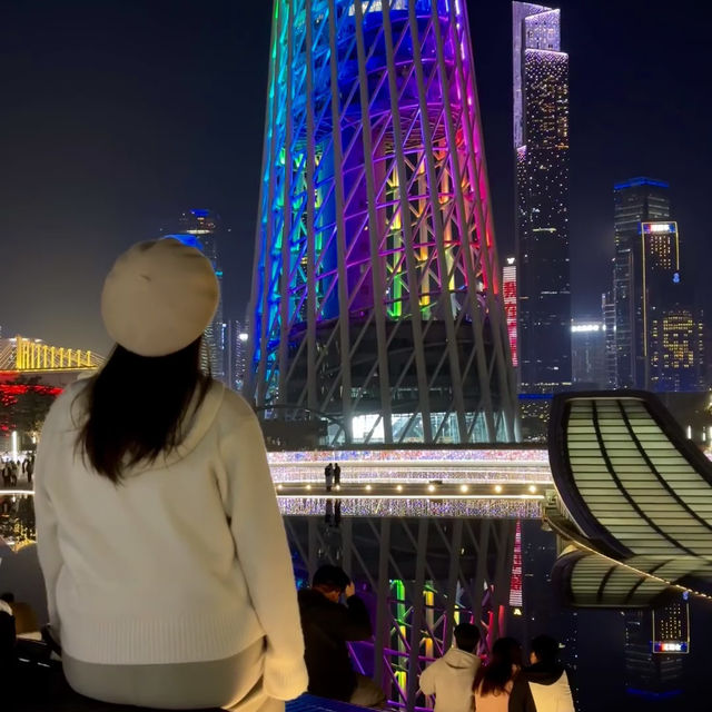 你可以永遠相信廣州塔的夜景！（附詳細路線🌃 