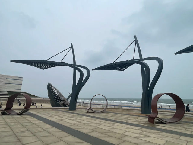 去了3次煙台金沙灘海濱公園，終於玩明白了。