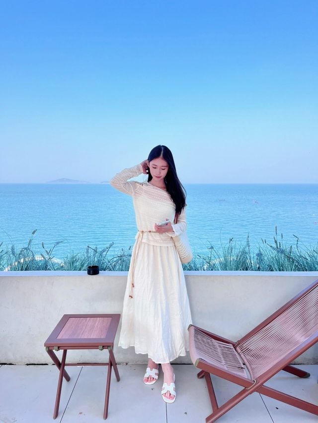 01年女生去青島陪拍｜海風帶來的隨意感
