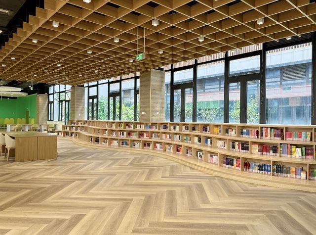 發現一間寶藏圖書館，就喺中和