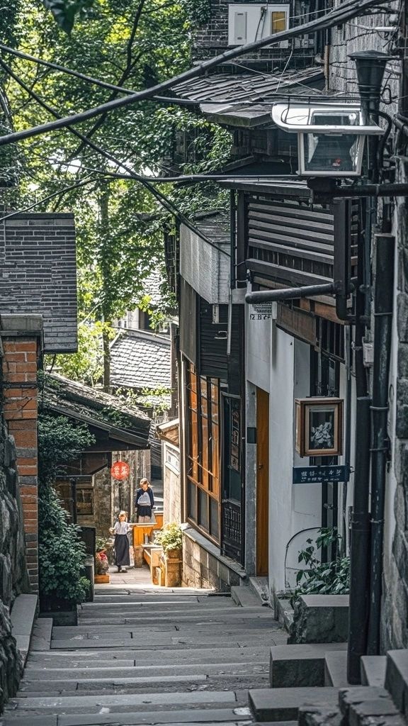 古今交融建築大片