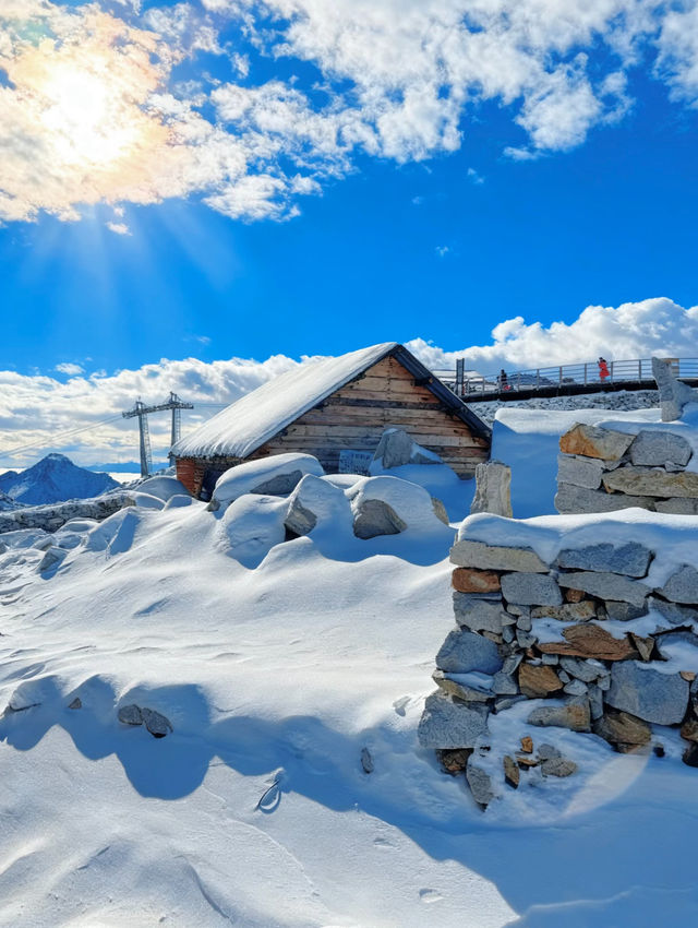 4086米仙境達古冰川冰雪世界