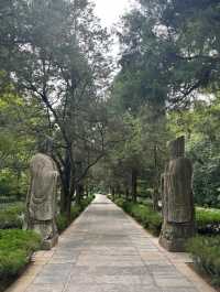 踏入明孝陵神道，歷史，觸手可及。