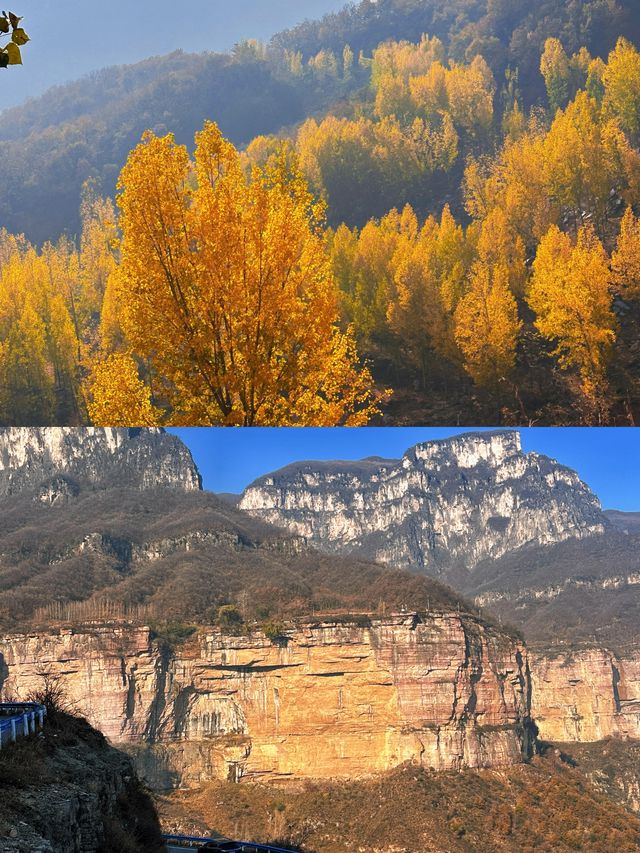 鄭州出發南太行秋日自駕線！1日攬盡峽谷湖泊絕景