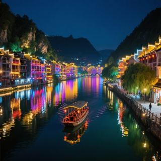 เมืองโบราณเจิ้นหยวนและแม่น้ำอู่หยางถือเป็นสถานที่ท่องเที่ยวที่มีคุณค่าและน่าไปเยือนอย่างแท้จริง เสมือนดินแดนแห่งความฝัน