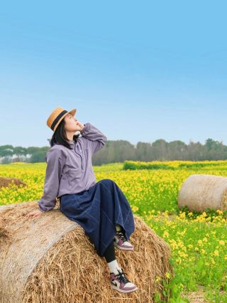 Spring outing plan: Visit Fengxian, near Shanghai, to see the rapeseed flowers.