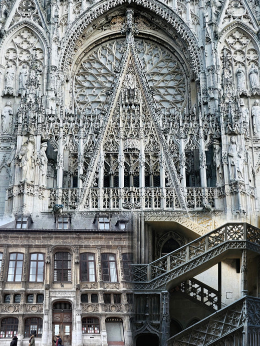 モネの筆に描かれた光と影を探して フランス・ルーアン大聖堂 | Trip