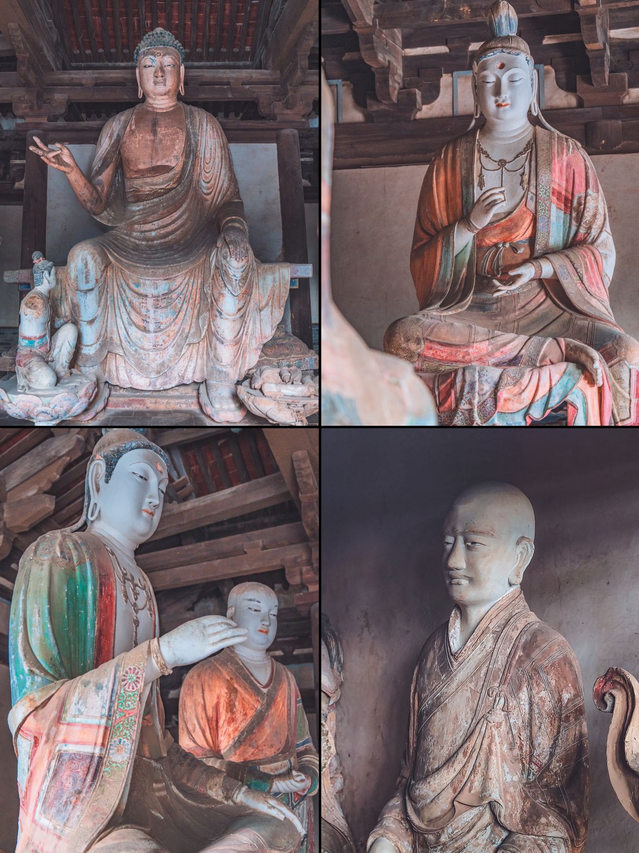 山西青蓮寺の唐宋彩色塑像、千年の時を壁に刻む | Trip.com 沢州