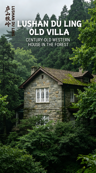 Lushan Guling | A century-old stone villa hidden in the forest