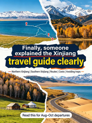 Finally, someone has clearly explained a Xinjiang travel guide!