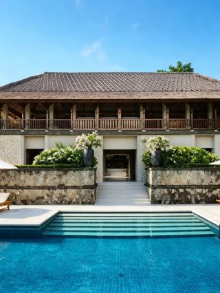 Elevated Bali living at Aman Villas at Nusa Dua, start an uninterrupted vacation