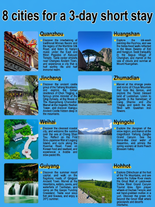Who gets it? 8 places where a 3-day stay makes you not want to leave