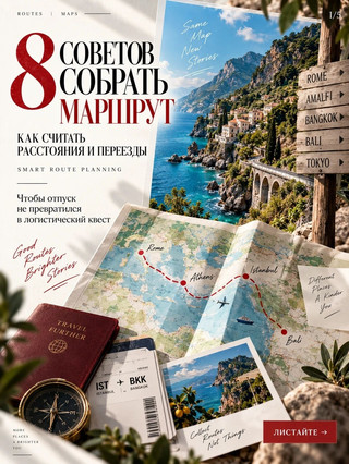 🌏 8 советов по самостоятельной сборке маршрута