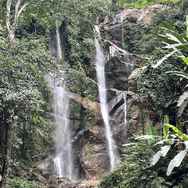 🌿⛰️สูดอากาศบริสุุทธิ์ชมน้ำตกสุดฟิน💦🌸