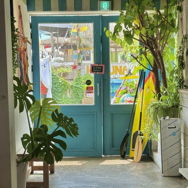 해외 휴양지로 여행온 느낌 선재도 카페🏝️