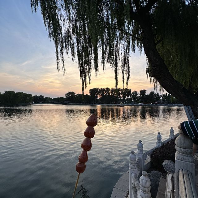 如仙境般的什剎海🏝️