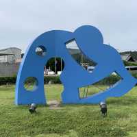 In search for the red and yellow pumpkins- Naoshima 