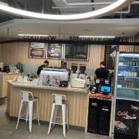 Grocery shopping + dining section at FairPric