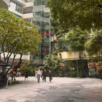 A beautiful jungle style mall in Bangkok 