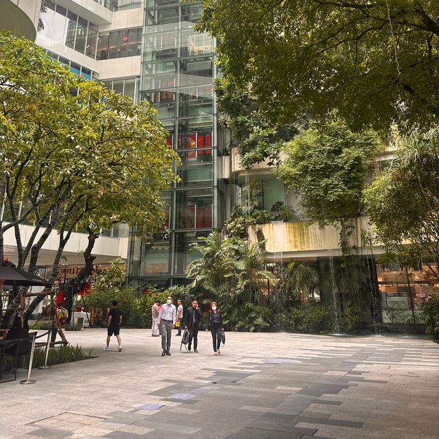 A beautiful jungle style mall in Bangkok 