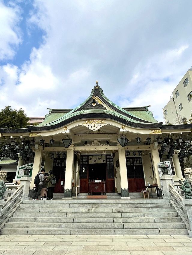 日本大阪最霸氣的打卡神社-難波八阪神社