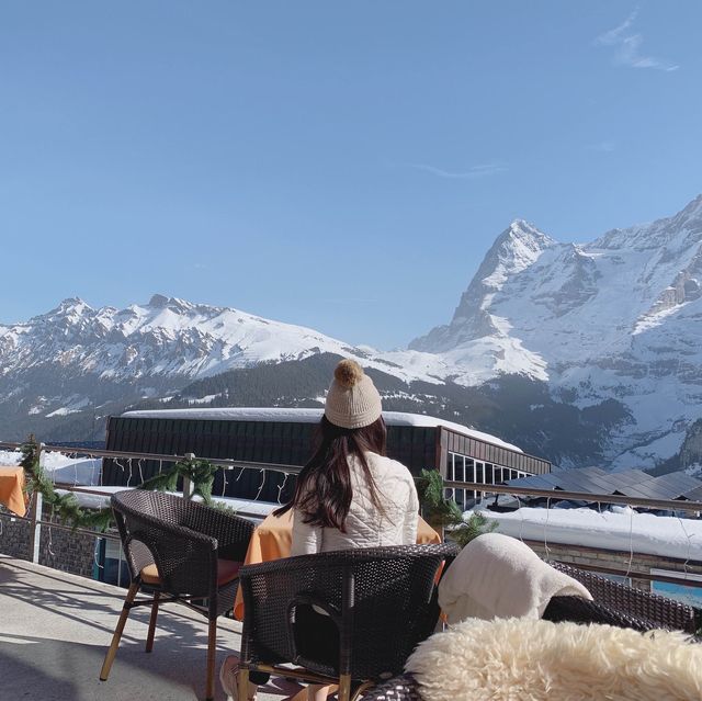 알프스 아늑한 산악마을 뮈렌🏔