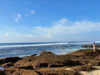 Beautiful Suluban Beach in Bali