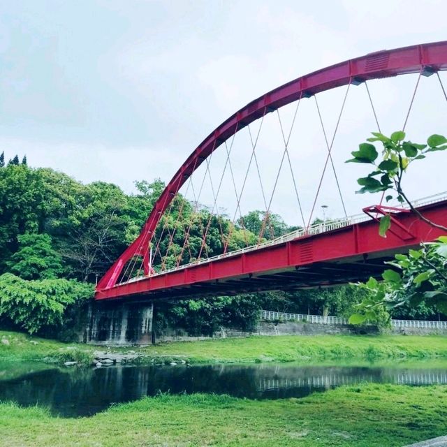 山林溪水間景觀美橋【菁華橋】